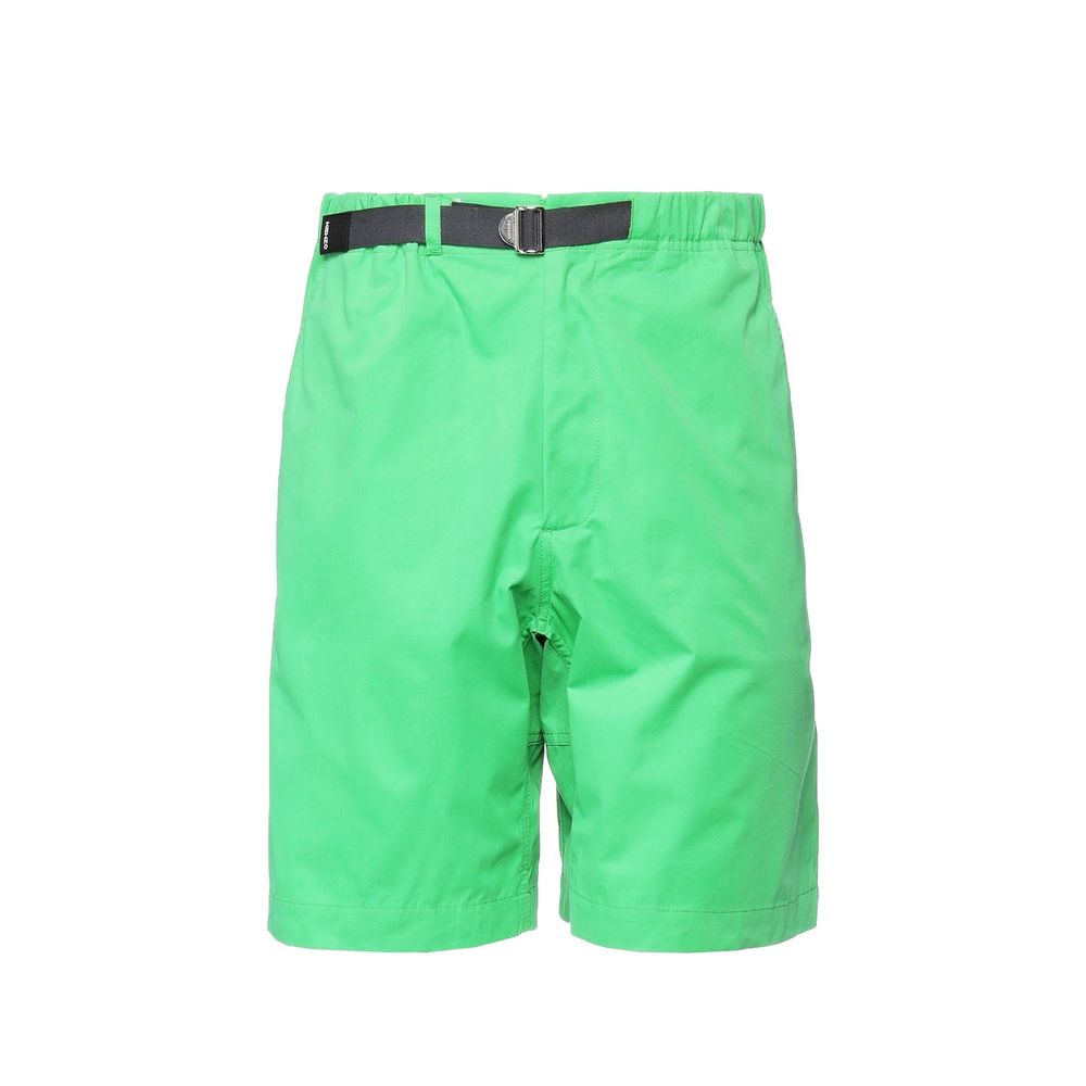 Kenzo Bicolor Cotton Knee Length Shorts