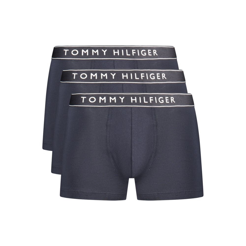 Tommy Hilfiger Blu Cotton Men's Boxer Shorts LUNESCAPE
