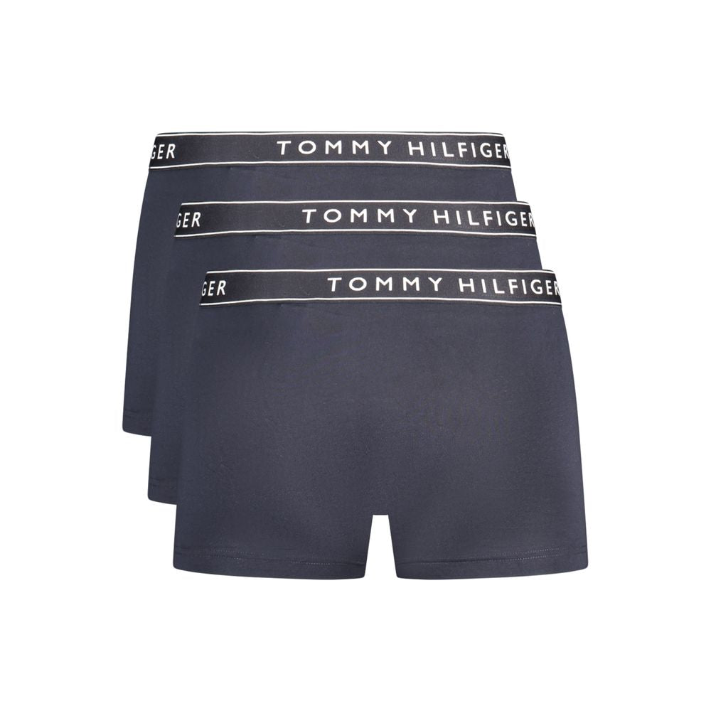 Tommy Hilfiger Blu Cotton Men's Boxer Shorts LUNESCAPE