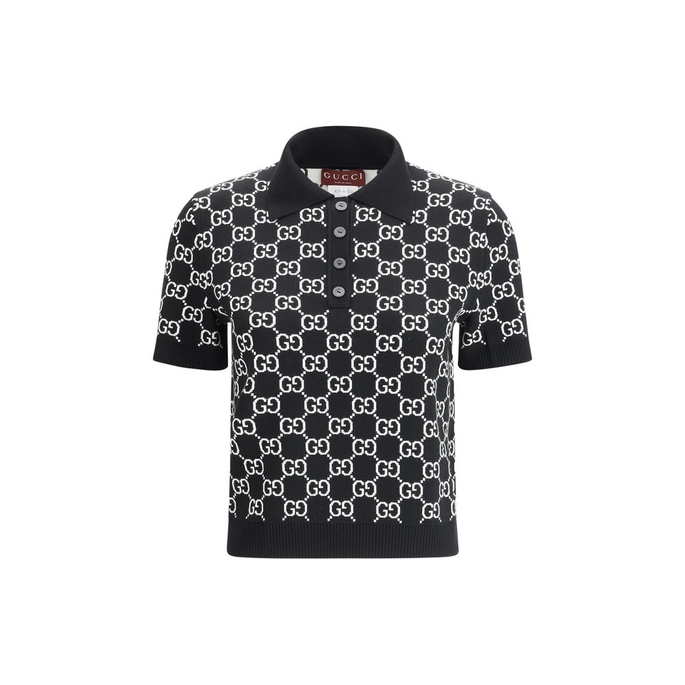 Gucci Black Wool Oves Aries Dress Shirt