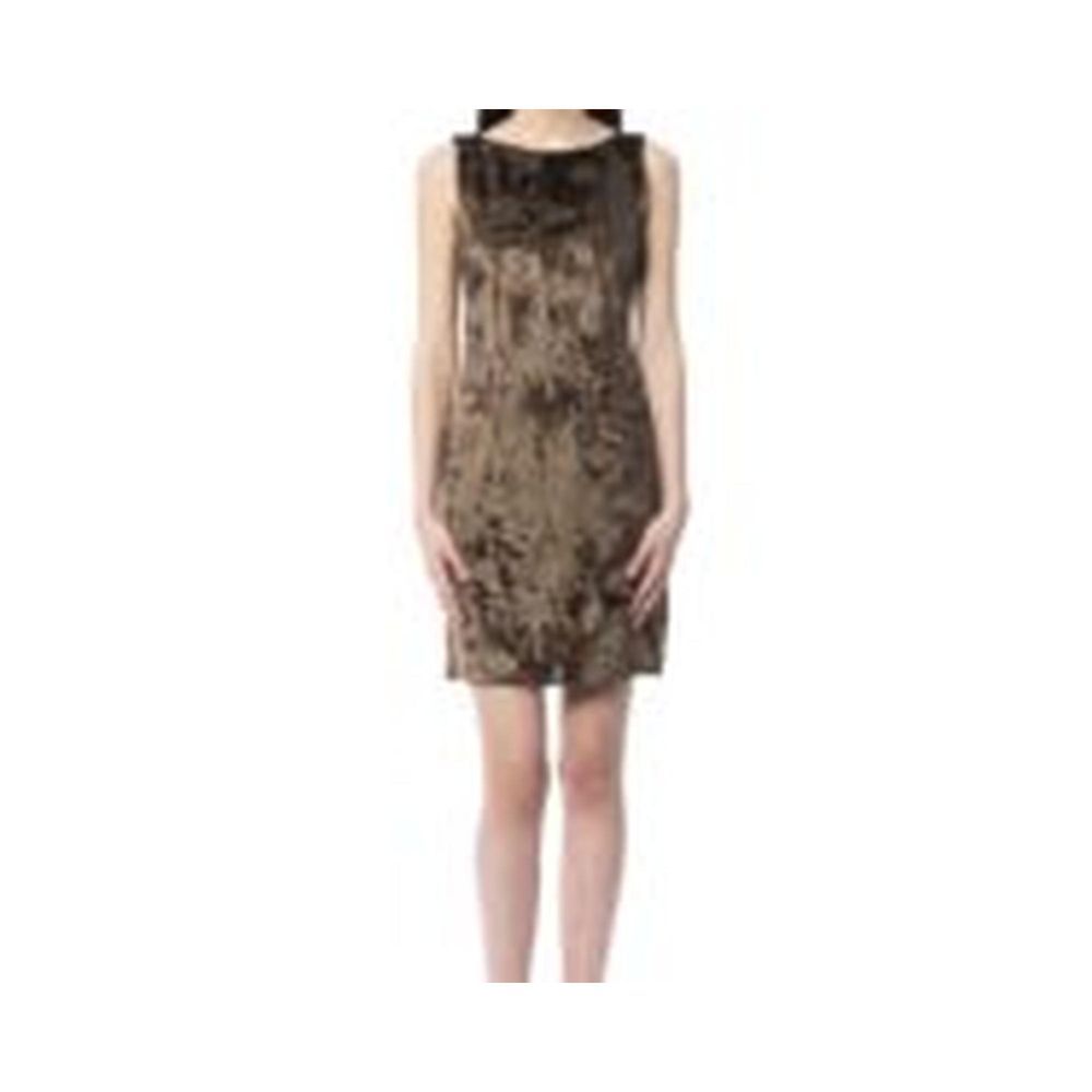 BYBLOS Brown Viscose Casual Dress