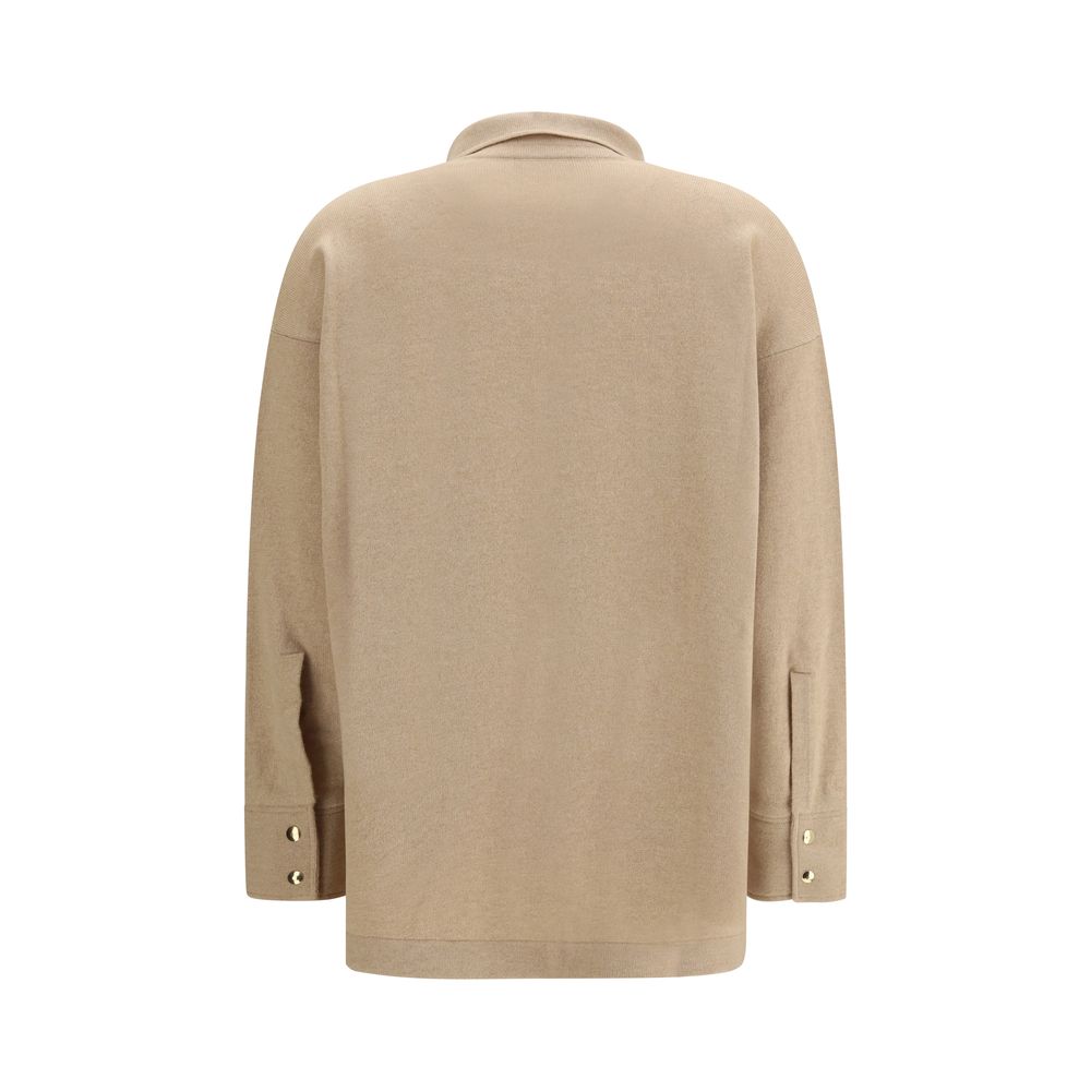 Fabiana Filippi Beige Wool Shirt