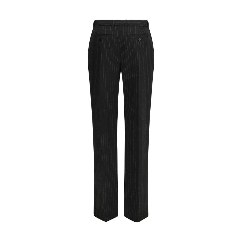 Alexander McQueen Black Wool Oves Aries Dress Pants