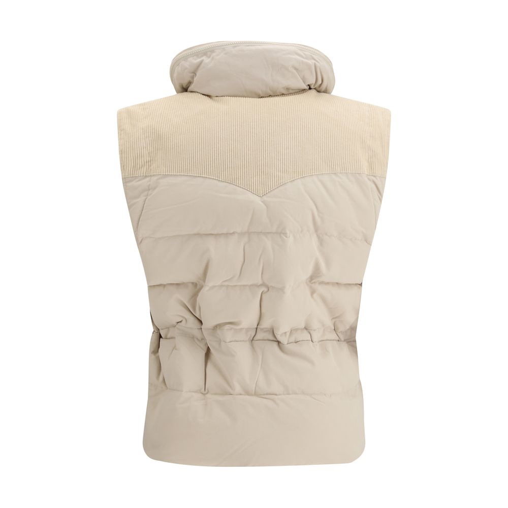 Isabel Marant Étoile Beige Polyamide Sleeveless Jacket