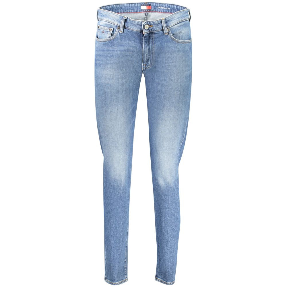 Tommy Hilfiger Blue Cotton Women's Slim Jeans LUNESCAPE