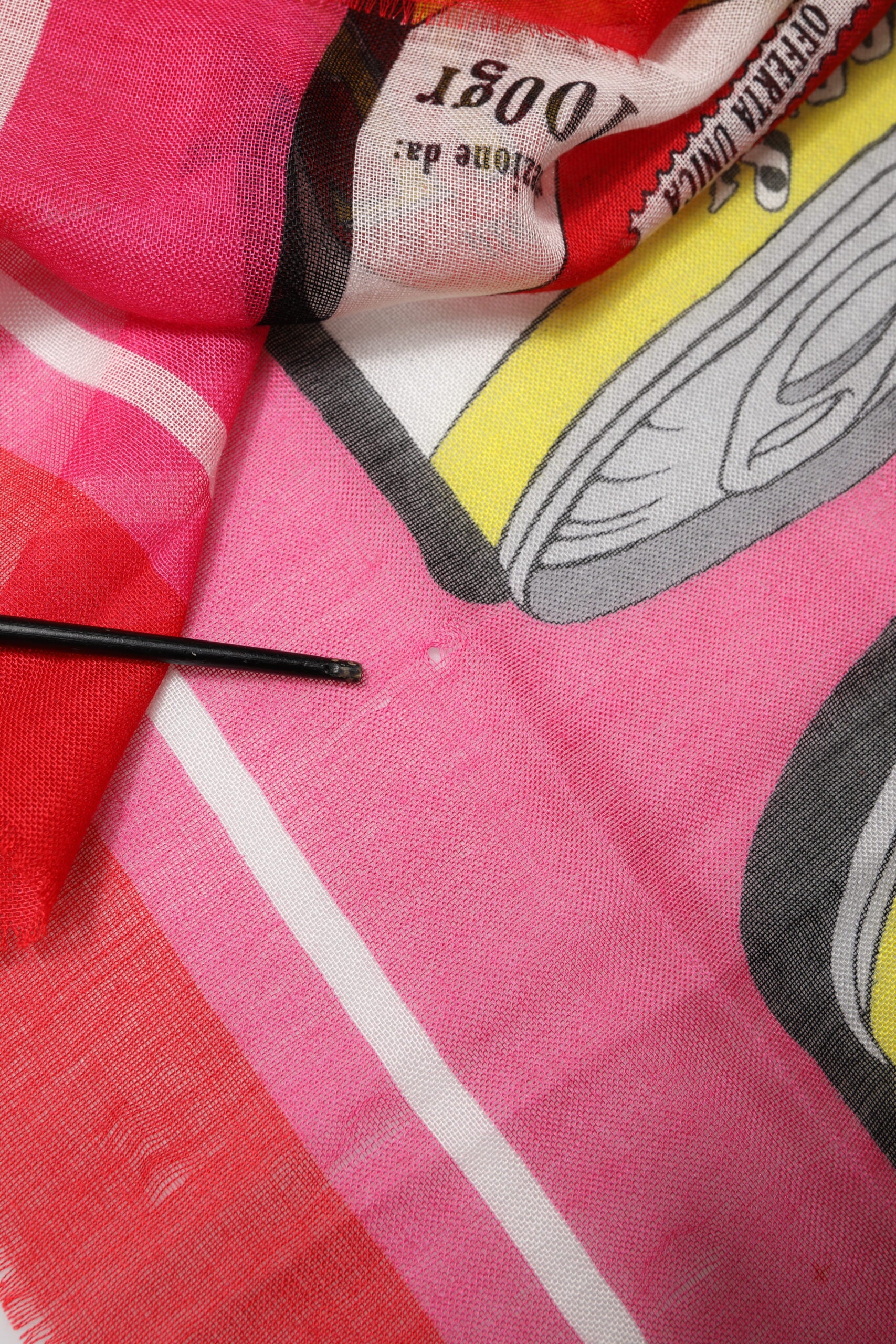 Dolce & Gabbana Pink DG Amore Print Neck Square Shawl 140cm x 135cm Scarf