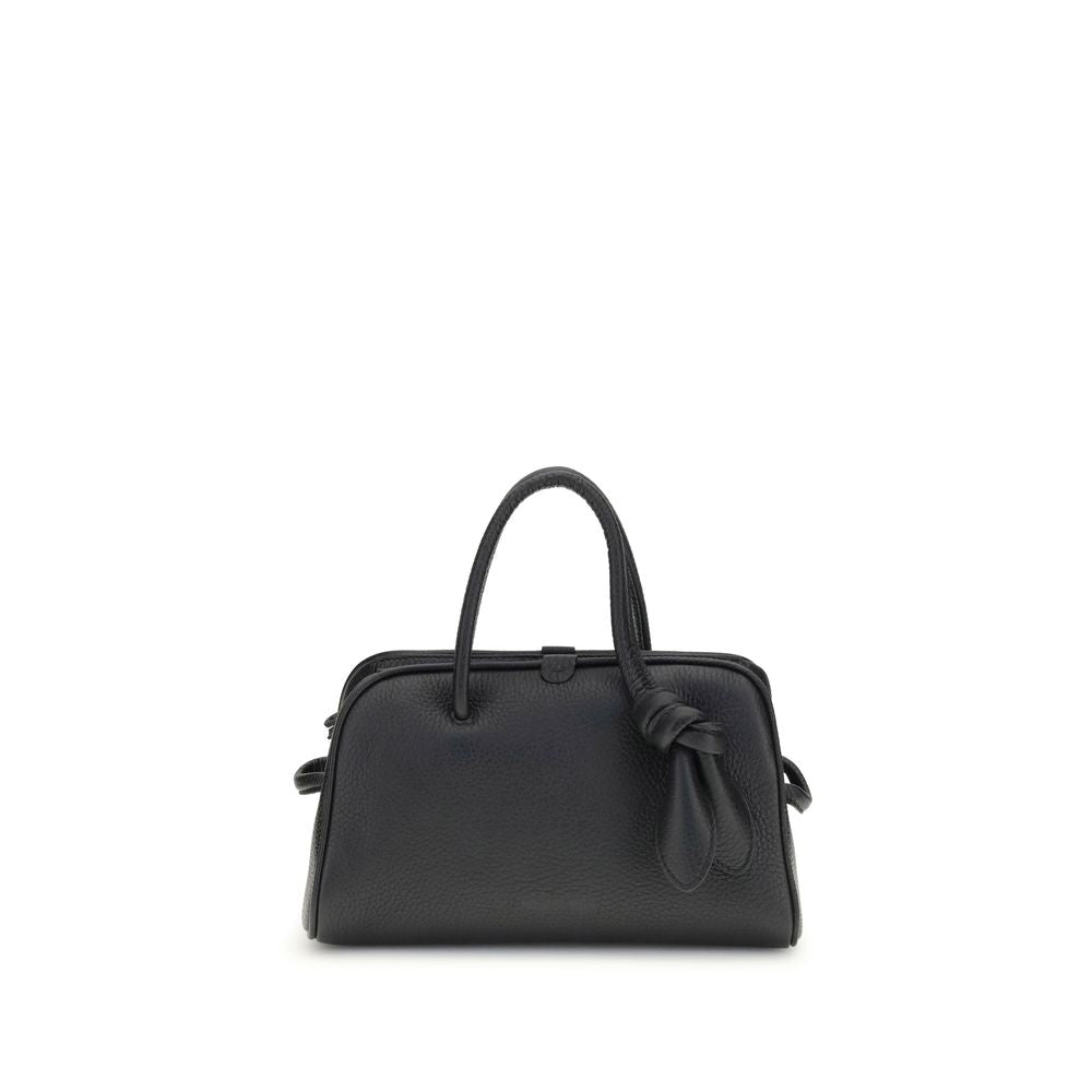 Jacquemus Black Calf Leather Bos Taurus Handbag LUNESCAPE