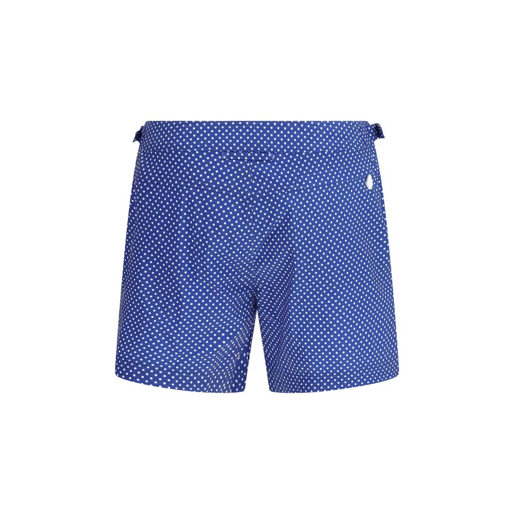 Tom Ford Blue Polyester Short And Mini Shorts