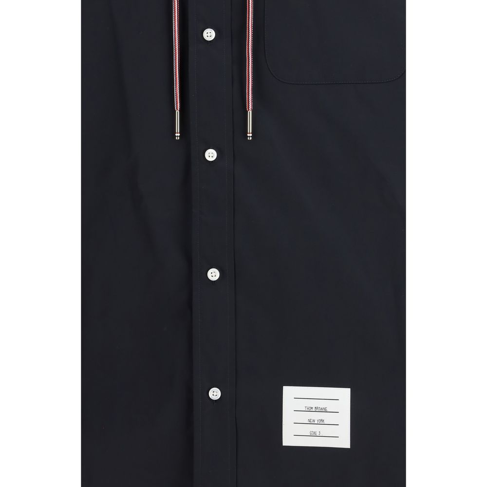 Thom Browne Black Polyamide Shell Jacket