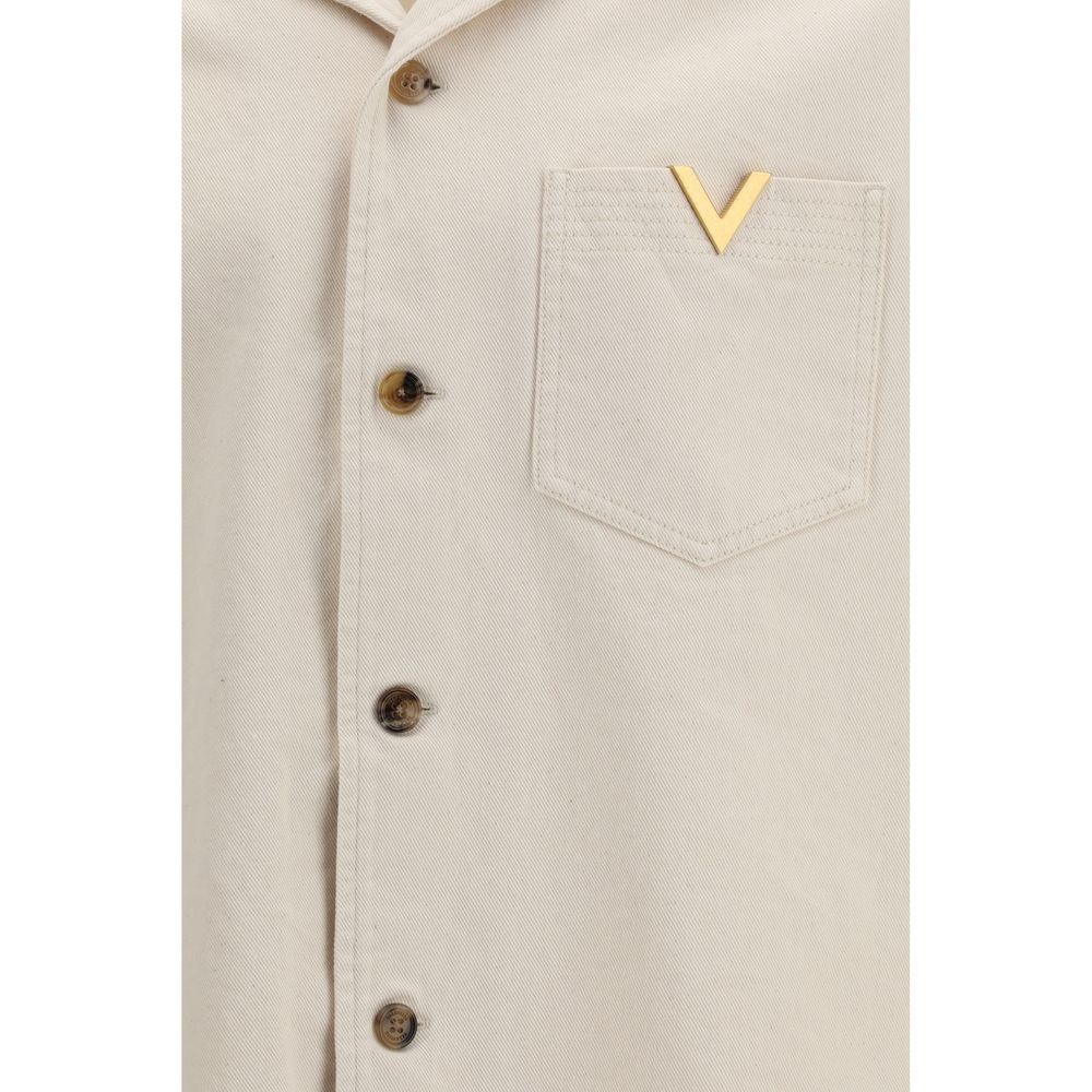 Valentino Garavani Beige Denim Shirt