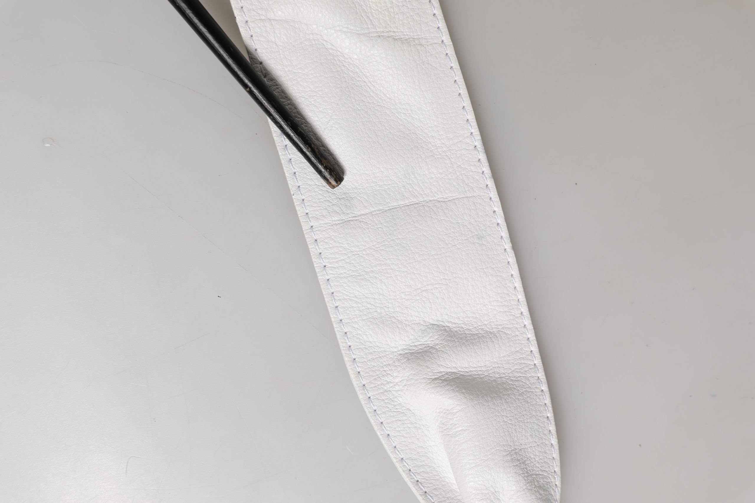 Orciani Women White Leather Embellished Wide Waist Cintura Belt