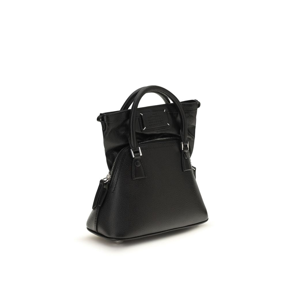 Maison Margiela Black Goatskin Handbag LUNESCAPE