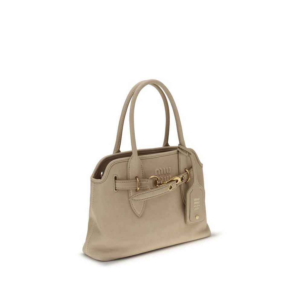 Miu Miu Beige Lamb Ovis Aries Aries Handbag LUNESCAPE
