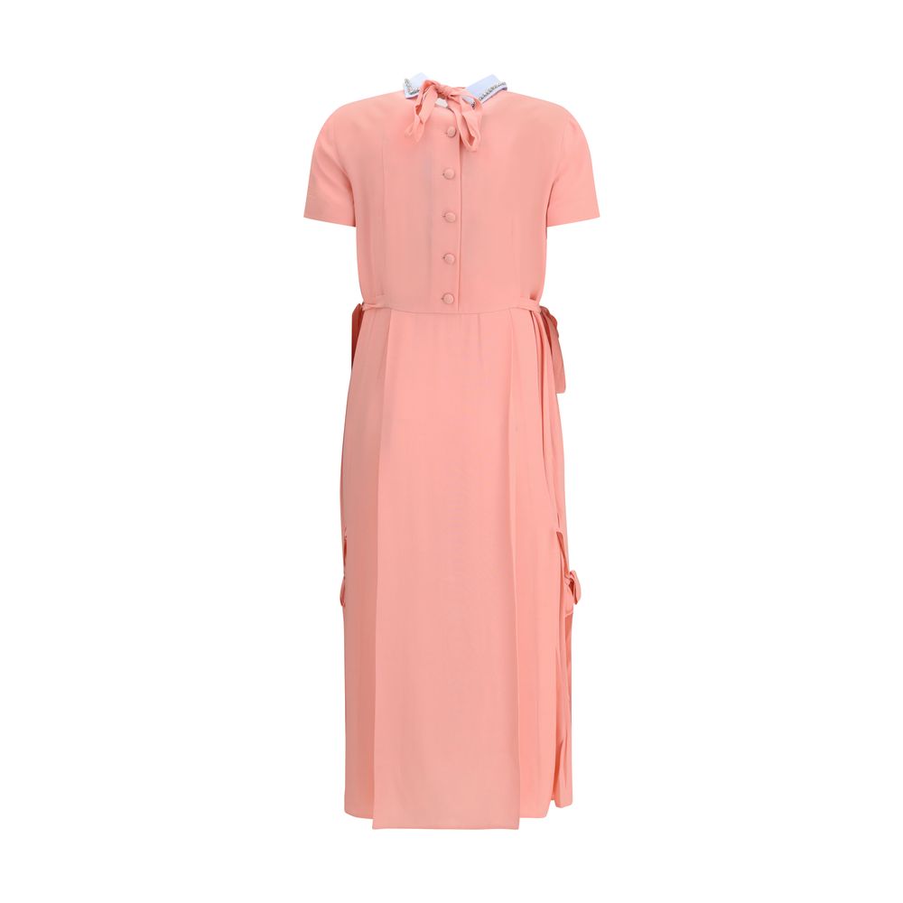 Prada Multicolor Viscose Casual Dress LUNESCAPE