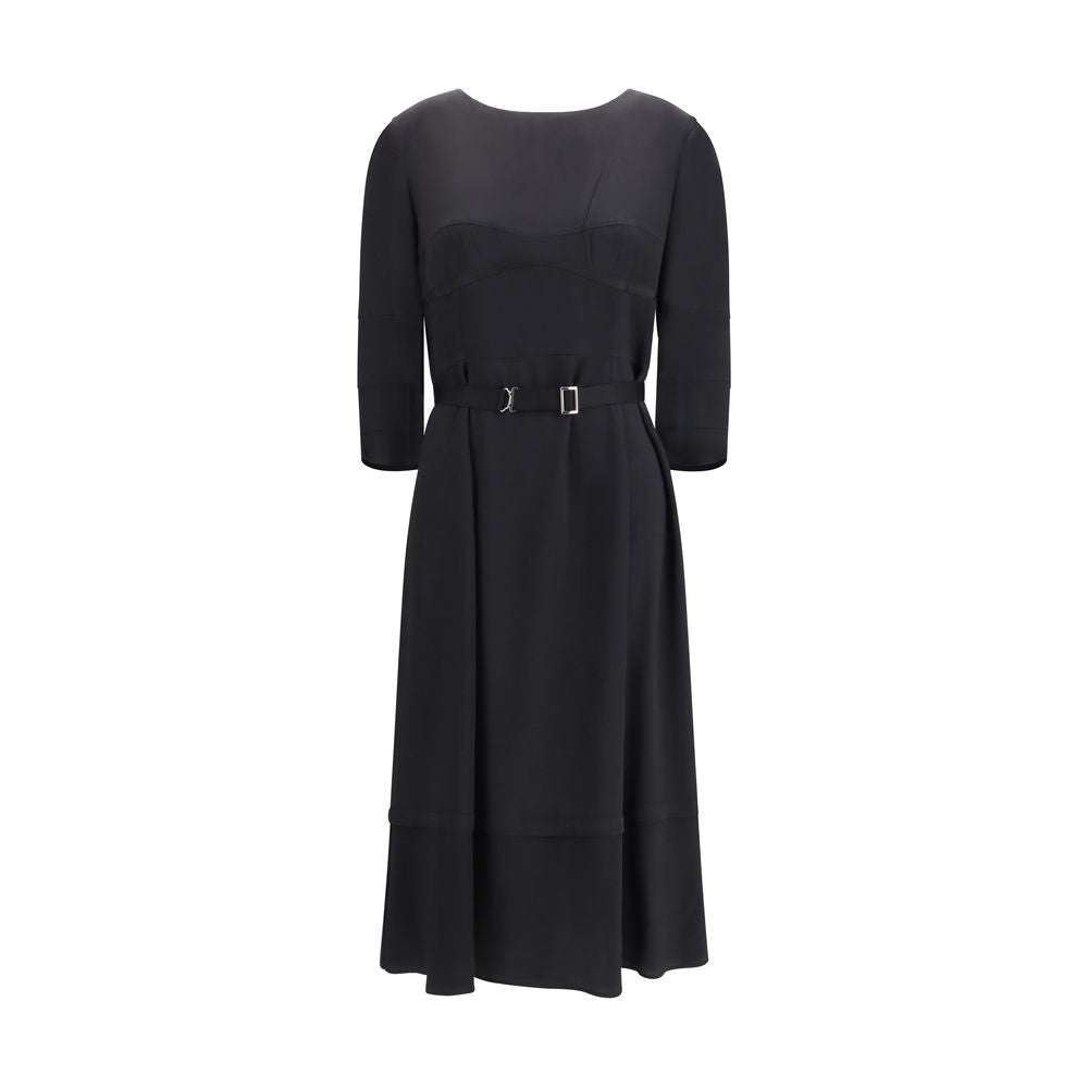 Prada Black Acetate Casual Dress LUNESCAPE