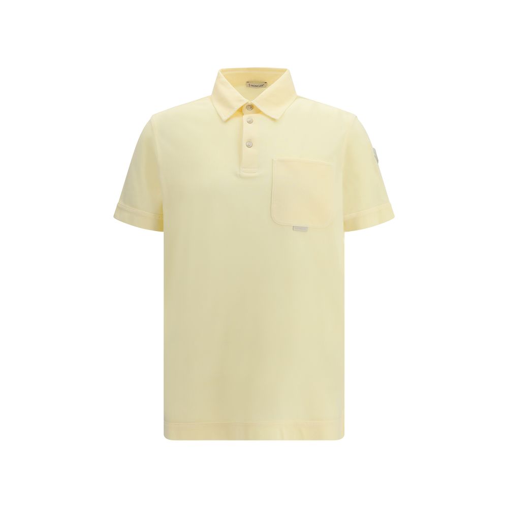 Moncler Multicolor Cotton Polo Shirt