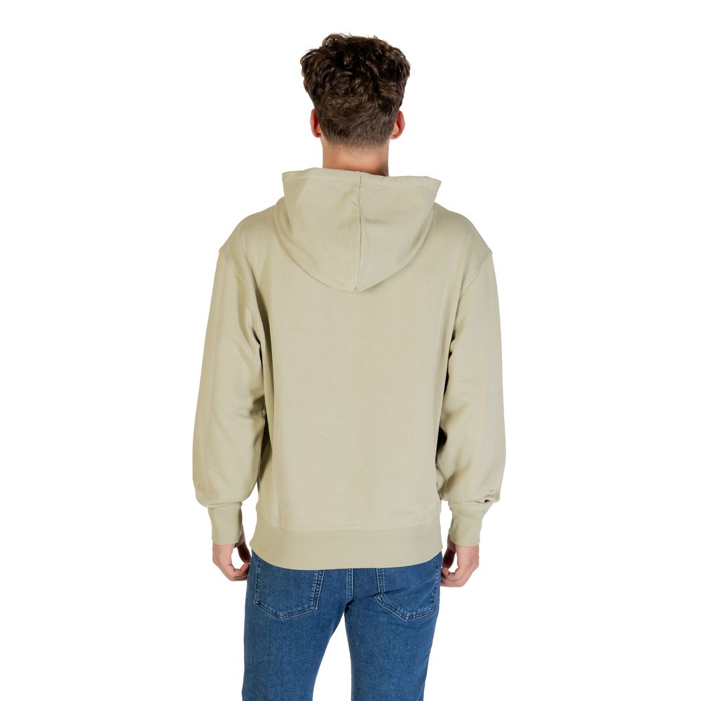 Hugo Boss Green Cotton Hoodie