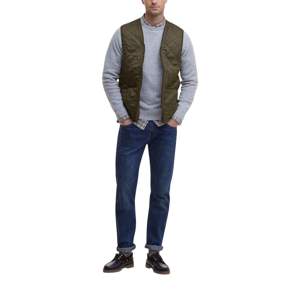 Barbour Green Polyamide Sleeveless Jacket