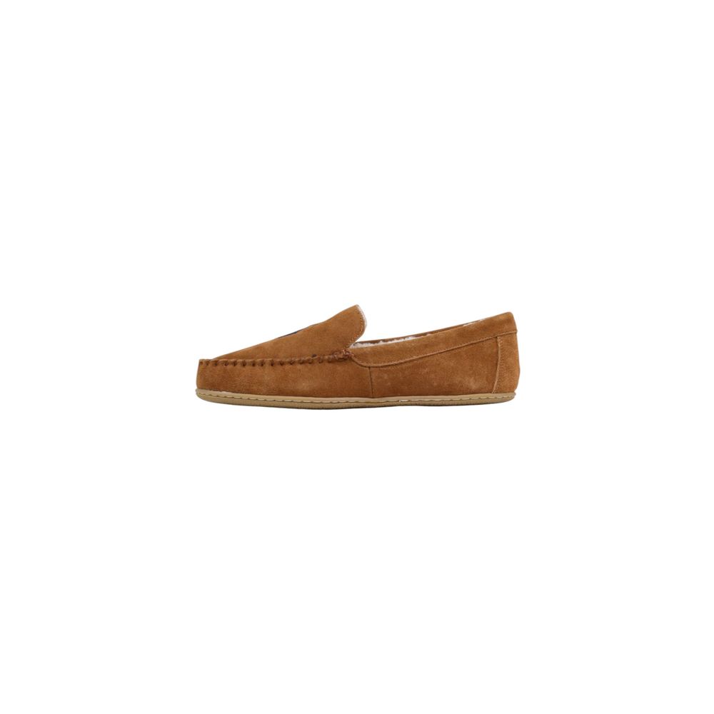 Ralph Lauren Brown Suede Moccasin
