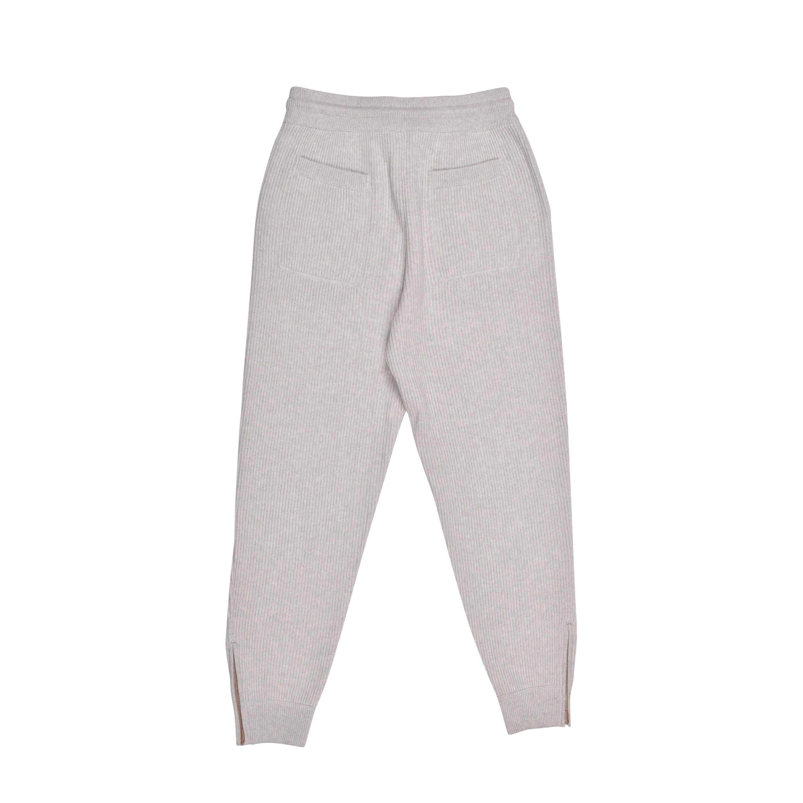 Brunello Cucinelli Gray Cashmere Joggers (Workout Pants) LUNESCAPE