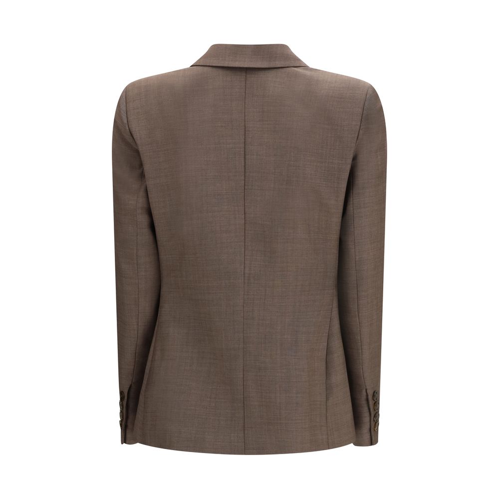 Blazé Milano Brown Wool Blazer