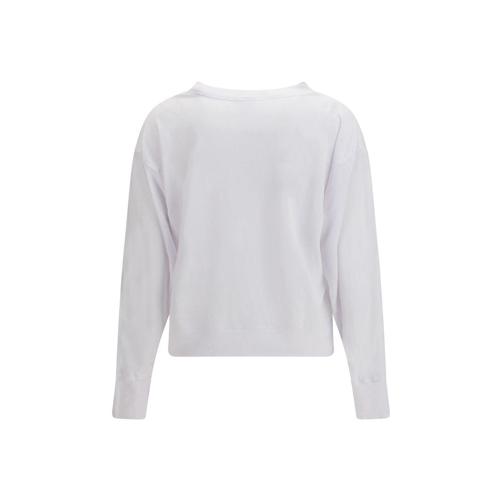 Isabel Marant Étoile White Linen Sweatshirt