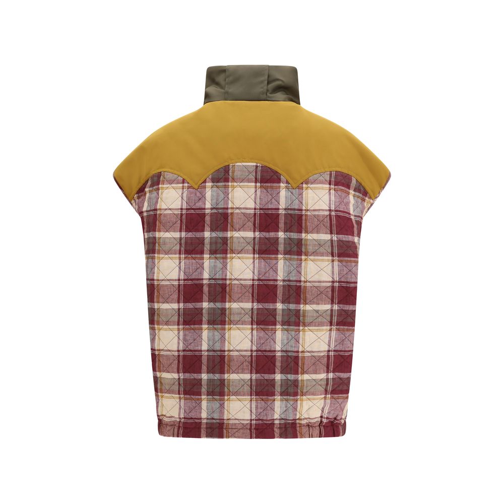 MARBELL Multicolor Polyamide Sleeveless Jacket