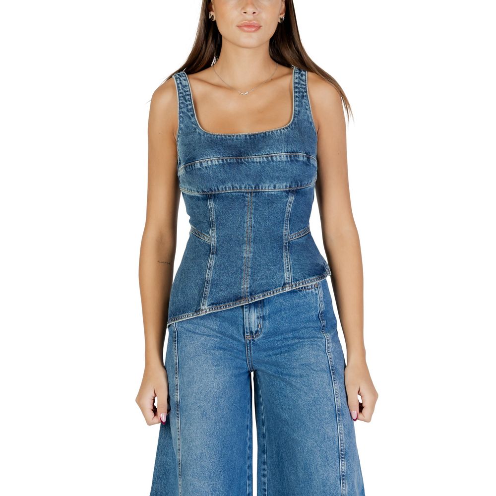 Colcci Blue Cotton Top