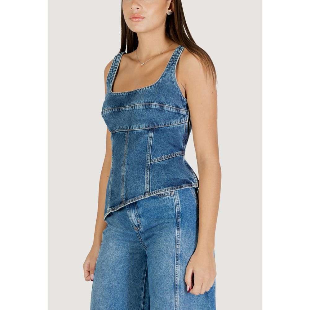 Colcci Blue Cotton Top