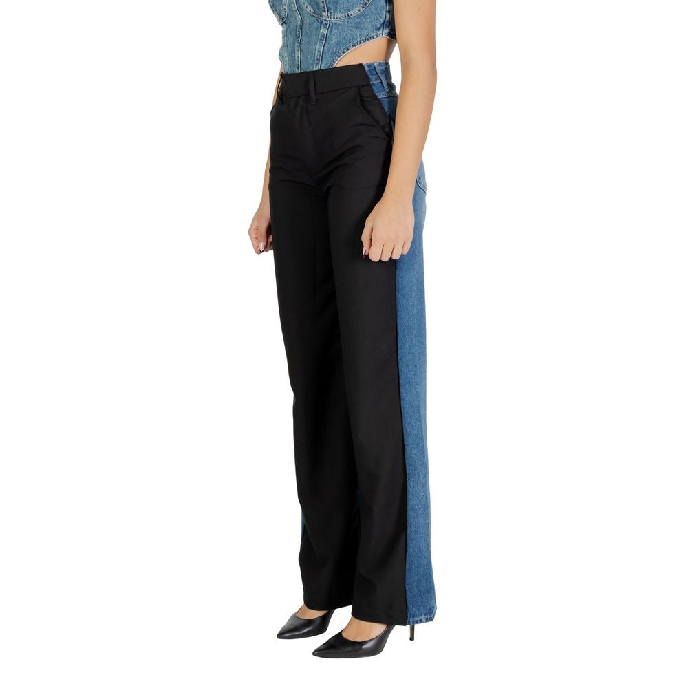 Colcci Black Polyester Mom Jeans
