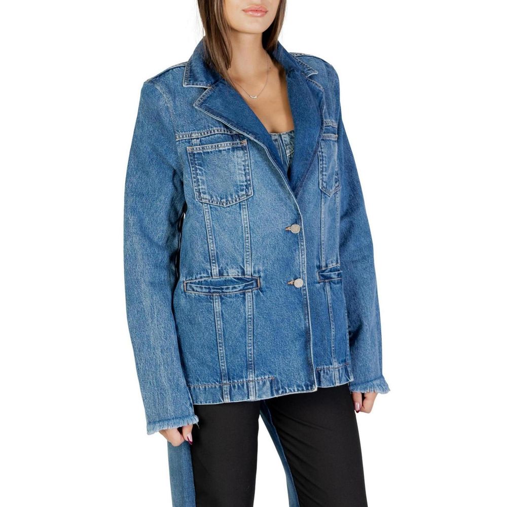 Colcci Blue Cotton Blazer