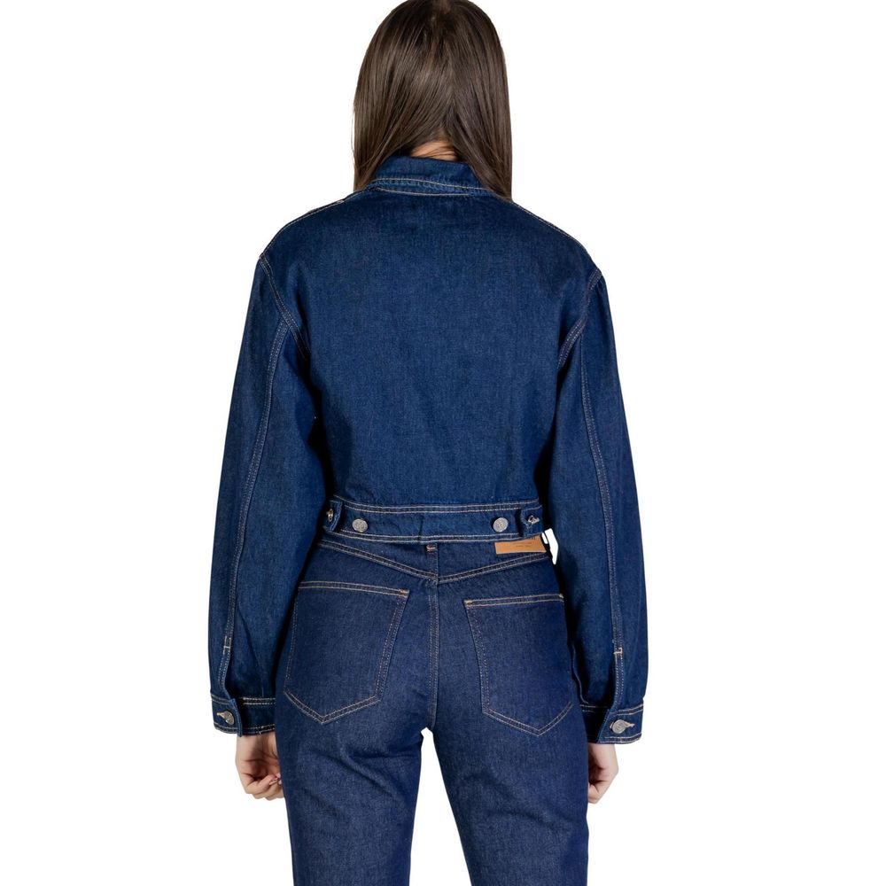 Colcci Blue Cotton Denim Jacket
