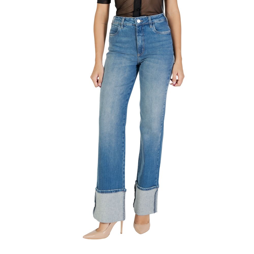 Colcci Blue Cotton Bootcut Jeans