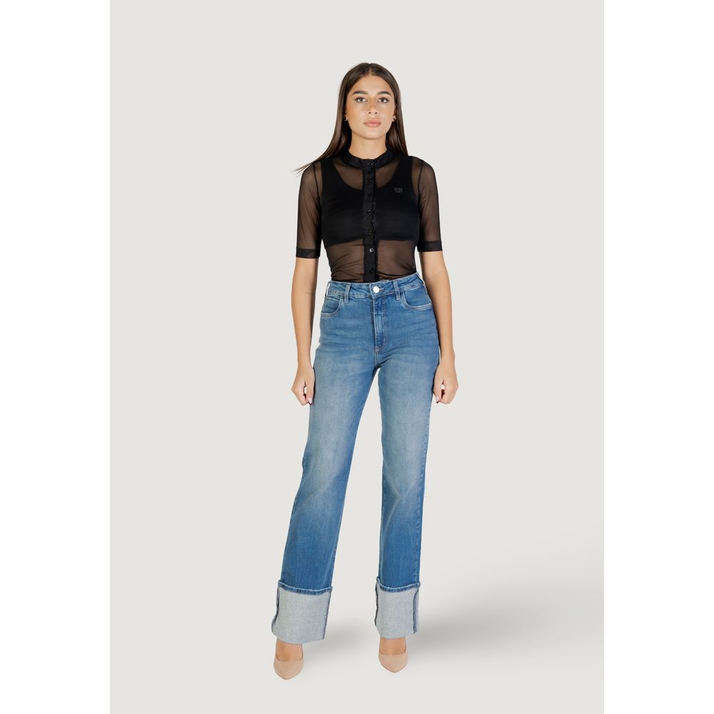 Colcci Blue Cotton Bootcut Jeans