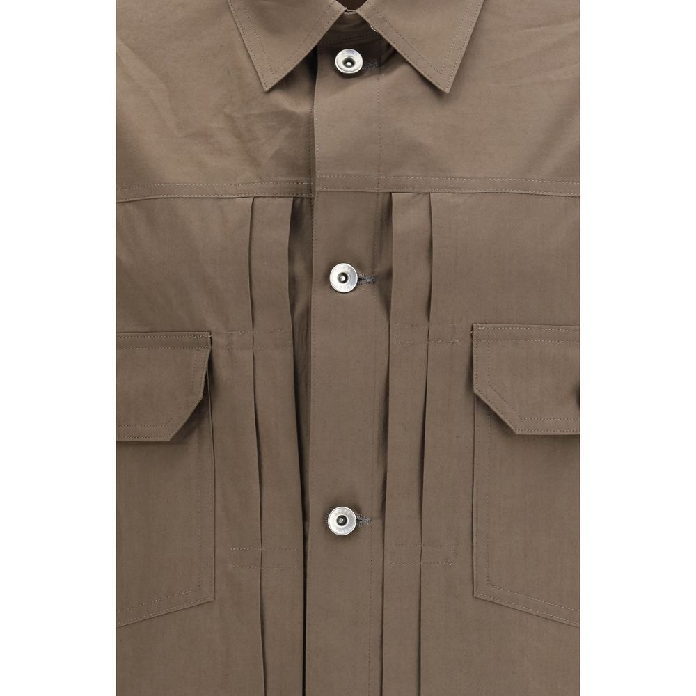 Sacai Bicolor Cotton Coat
