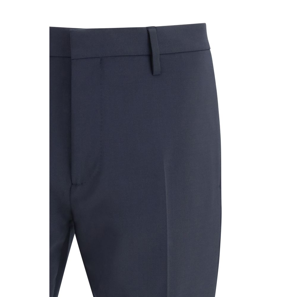 Dsquared² Blue Wool Suit