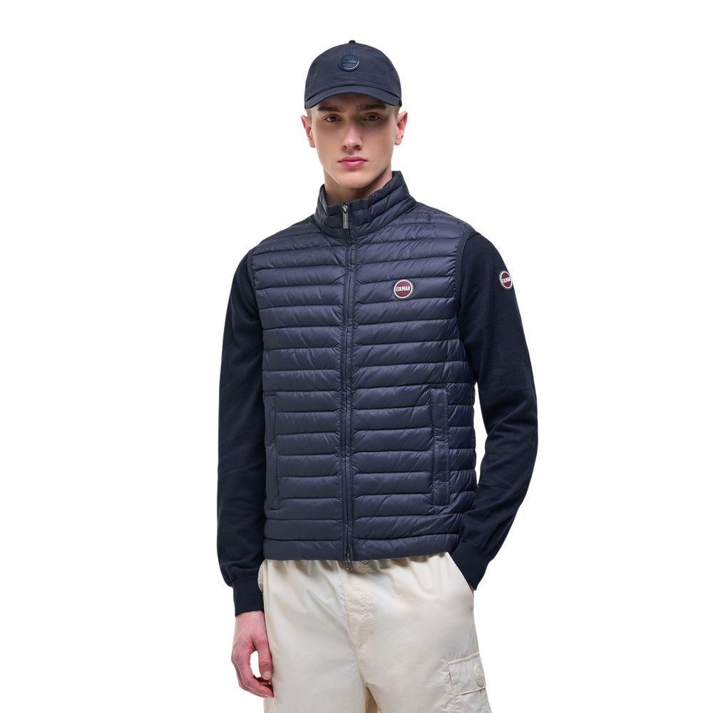 Colmar Originals Blue Polyamide Sleveless Jacket LUNESCAPE