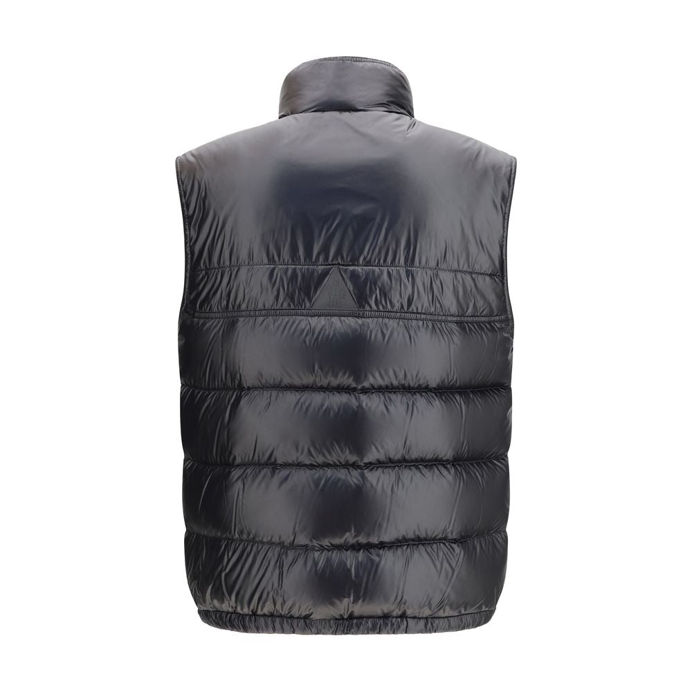 Moncler Grenoble Black Polyamide Sleveless Jacket LUNESCAPE