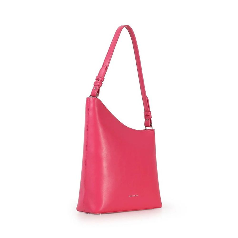 MIRIADE Black Polyethylene Shoulder Bag