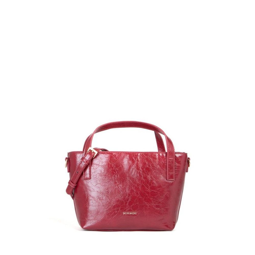 MIRIADE Red Polyethylene Handbag