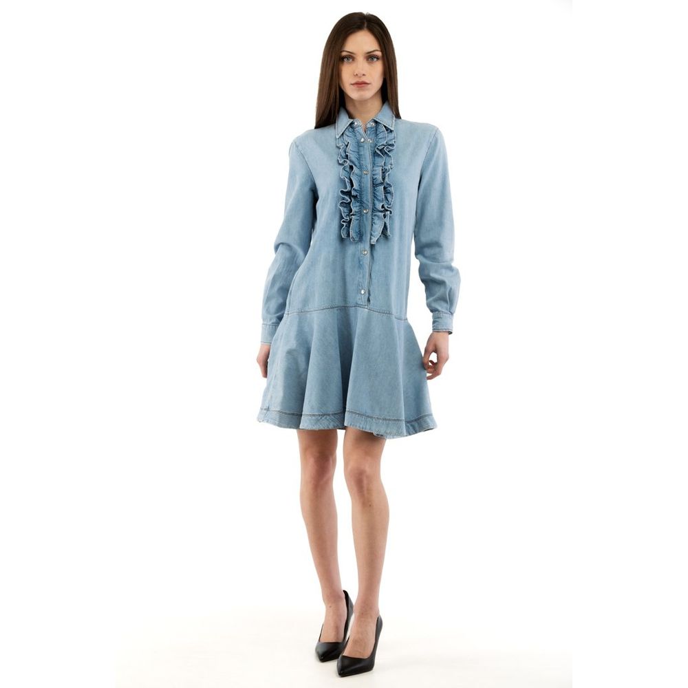Love Moschino Multicolor Cotton Casual Dress