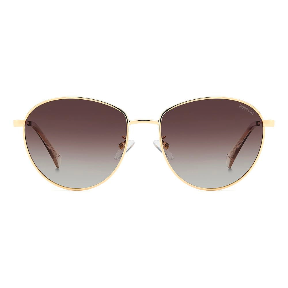 Polaroid Gold Stainless Steel Glasses (Frames)