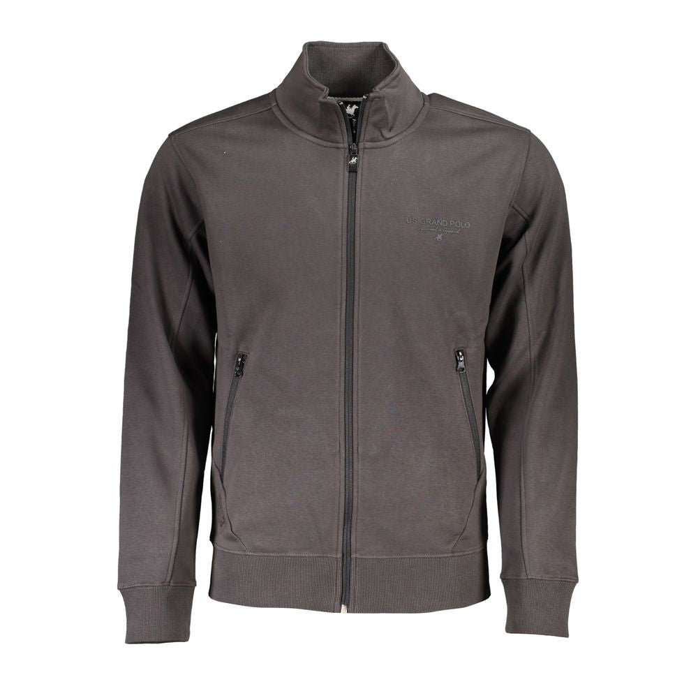 U.S. Grand Polo Grigio Cotton Men's Sweatshirt