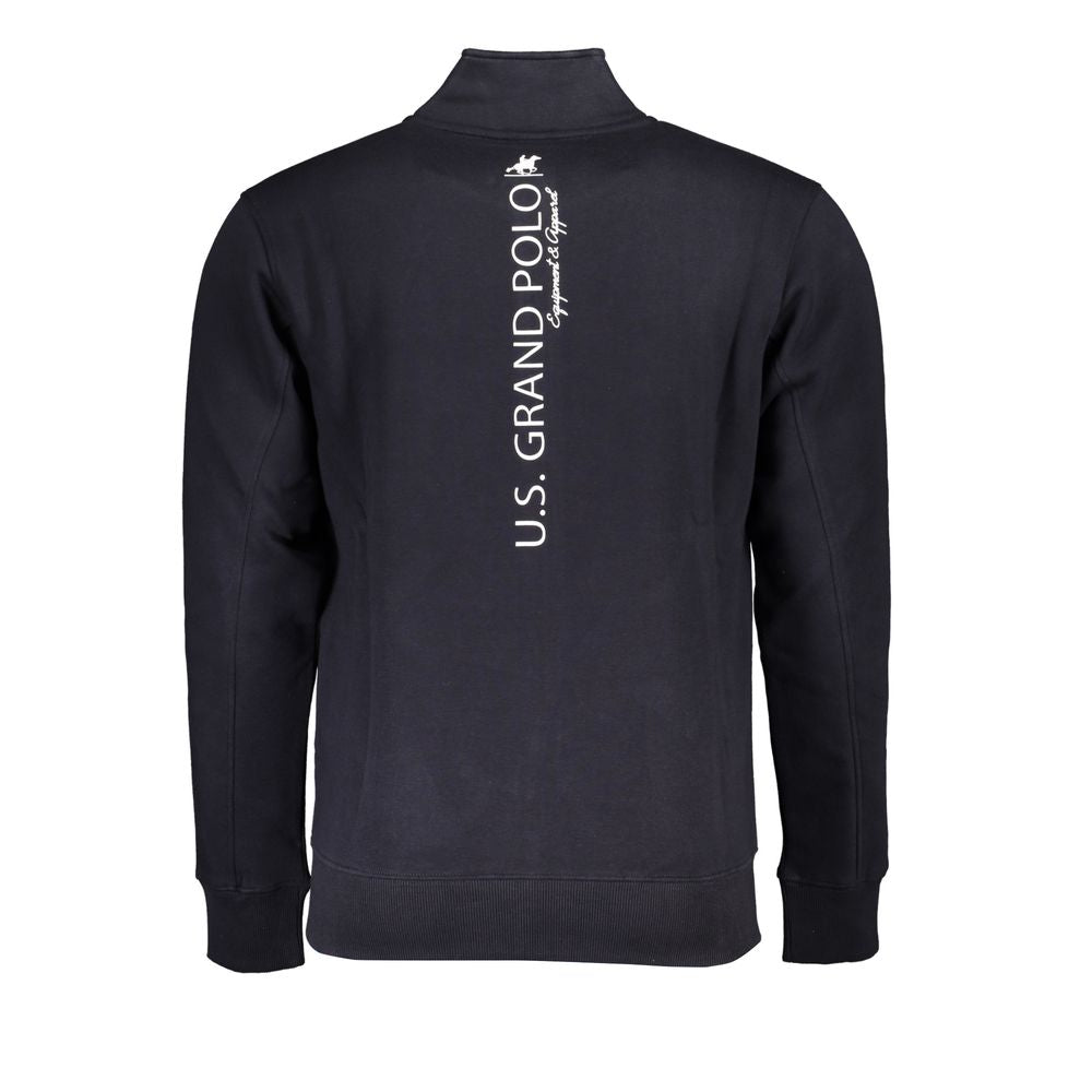 U.S. Grand Polo Blue Cotton Men's Sweatshirt
