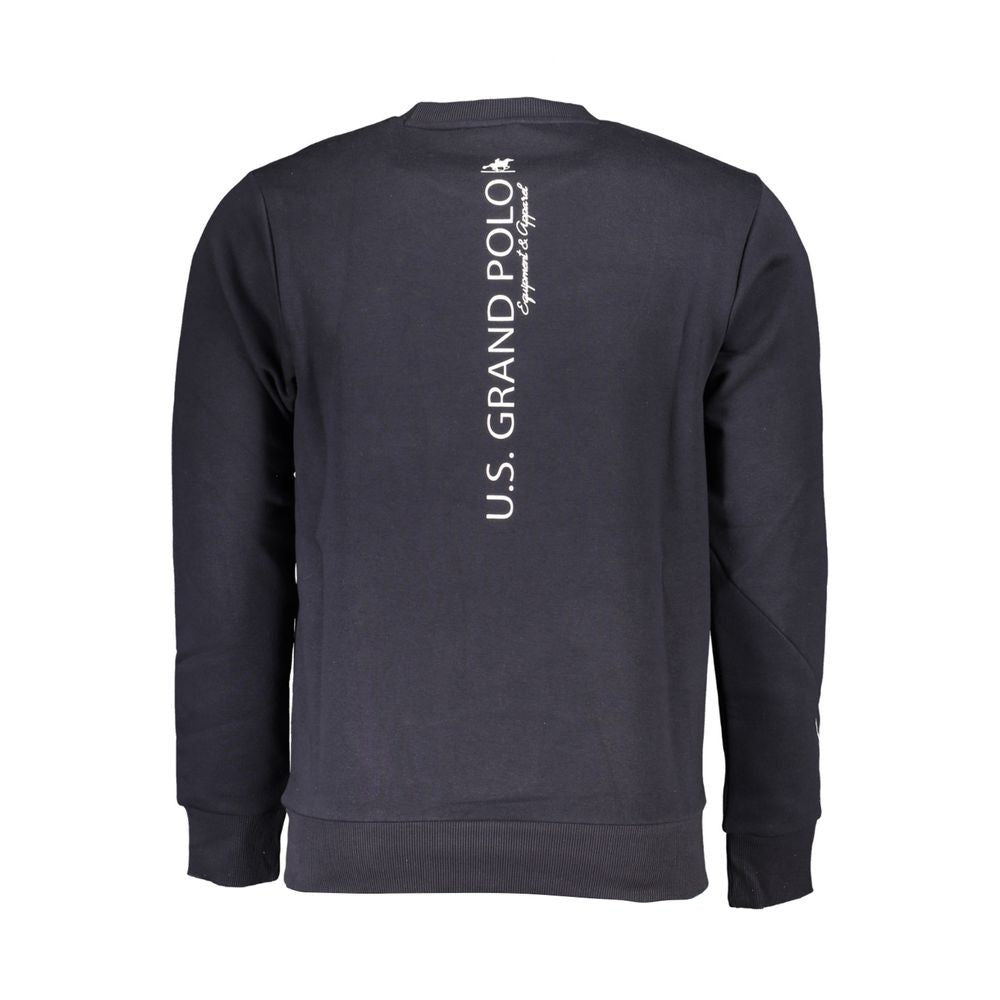 U.S. Grand Polo Blue Cotton Men's Sweatshirt