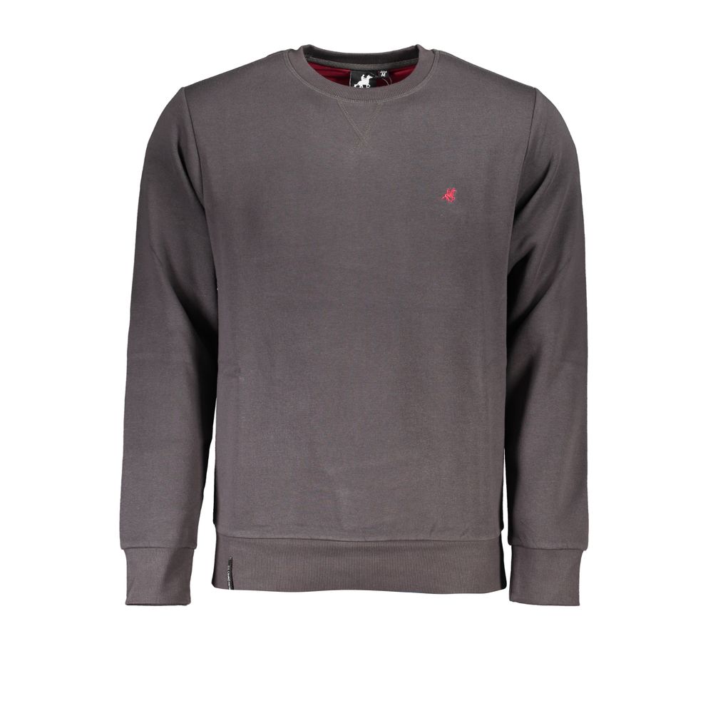 U.S. Grand Polo Gray Cotton Men Sweatshirt