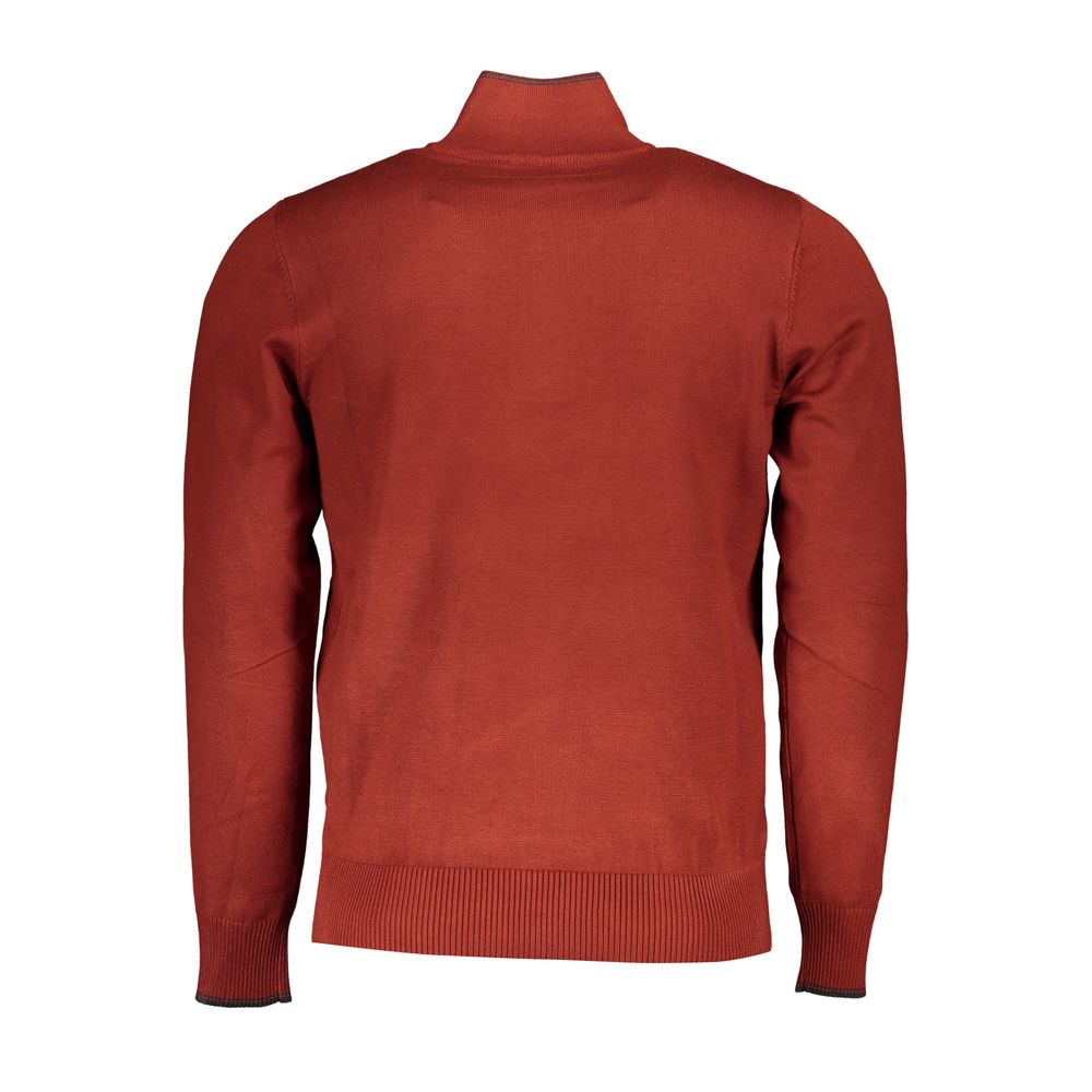 U.S. Grand Polo Blue Viscose Mens Sweater
