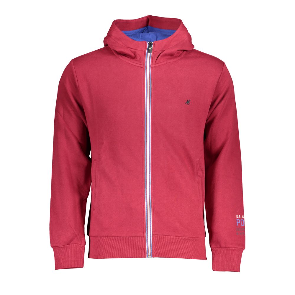 U.S. Grand Polo Rosso Cotton Men Sweatshirt
