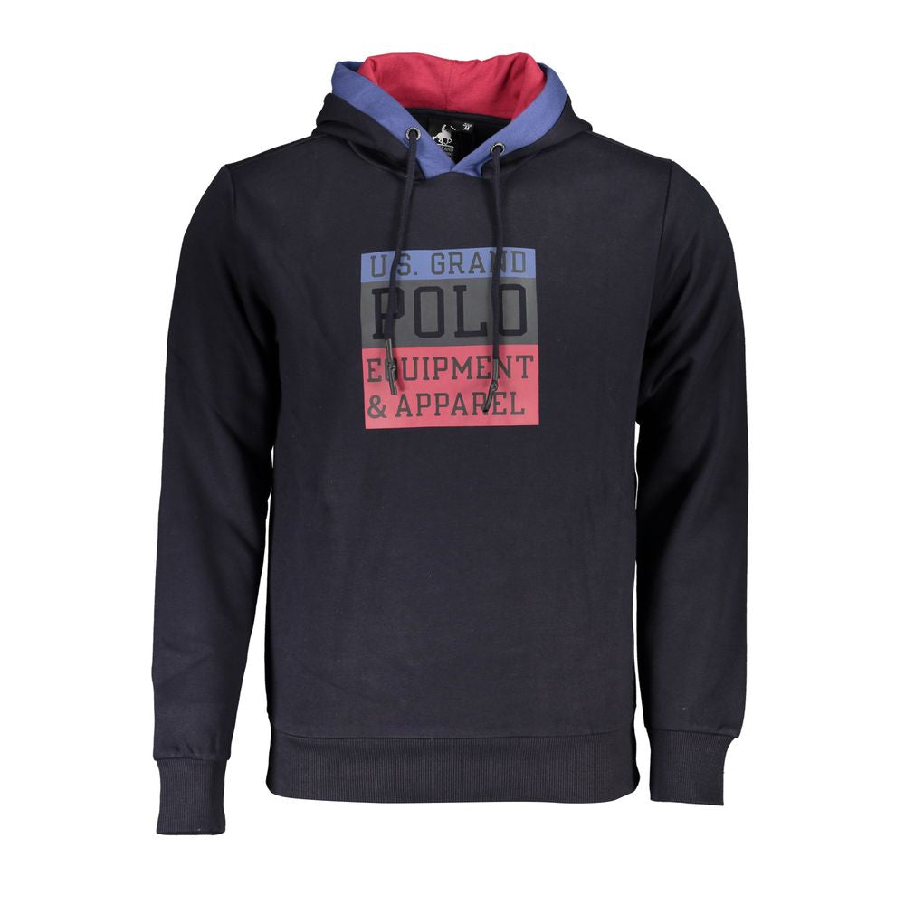 U.S. Grand Polo Blue Cotton Mens Sweatshirt