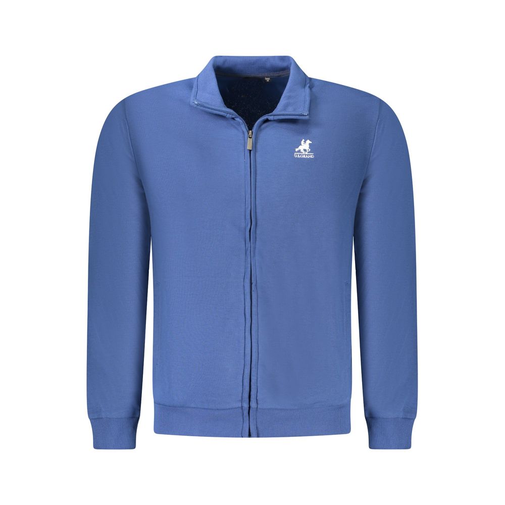 U.S. Grand Polo Blue Cotton Men's Sweatshirt